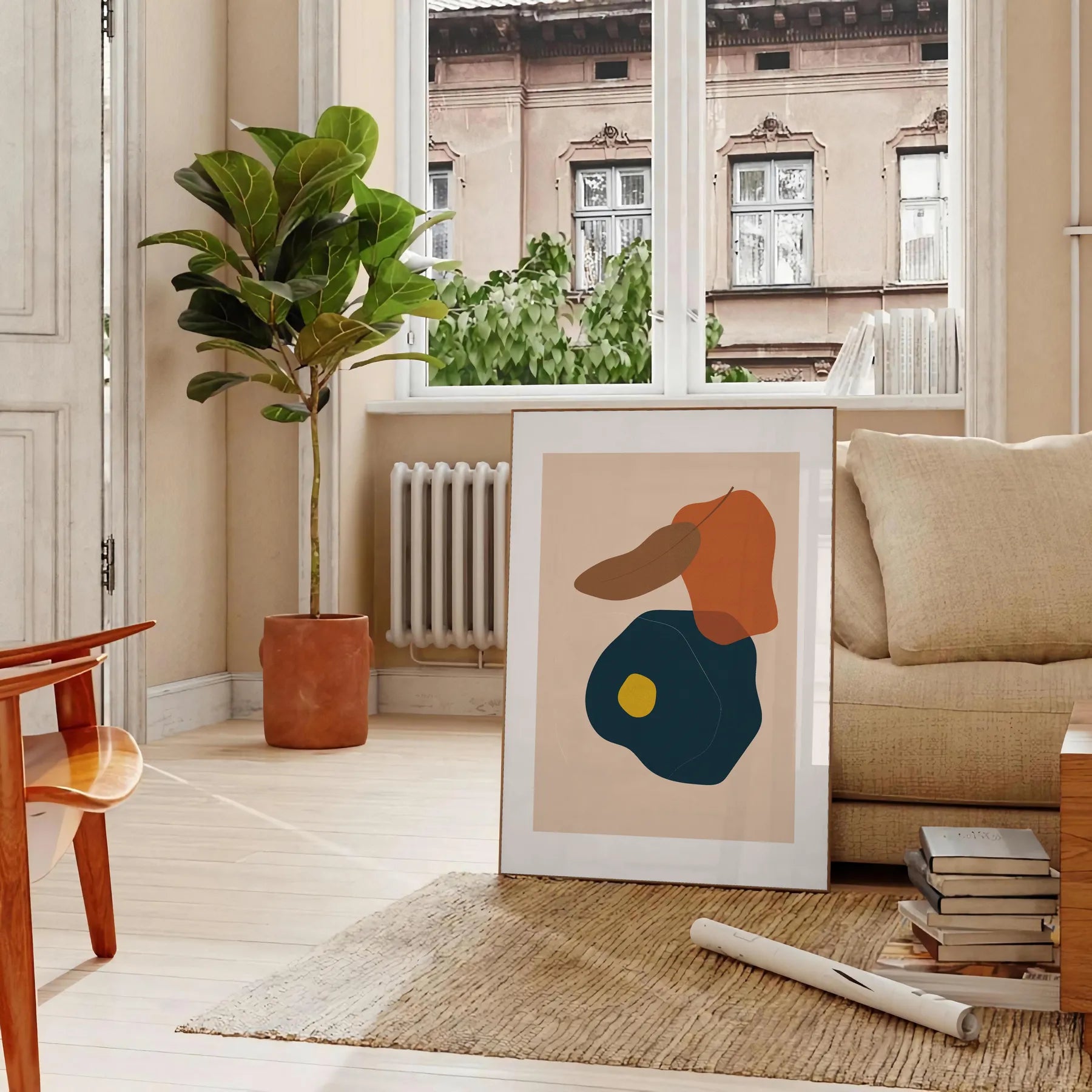 space captivating boho chic wall art bohemian abstract poster blends elegance artistic flair perfect standout print thoughtful gift ideal size A4 cm A0 touch magic decor