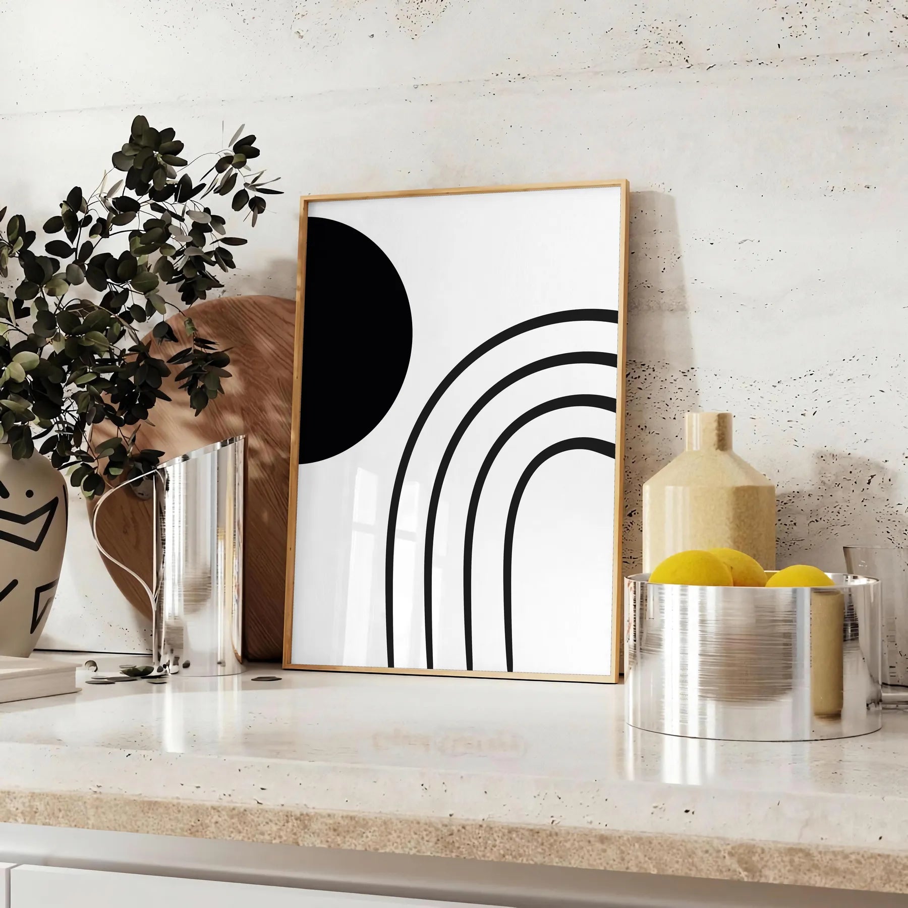 space colorful boho wall art poster abstract bohemian design touch artistic flair perfect interior unique gift stylish decor update popular sizes inches