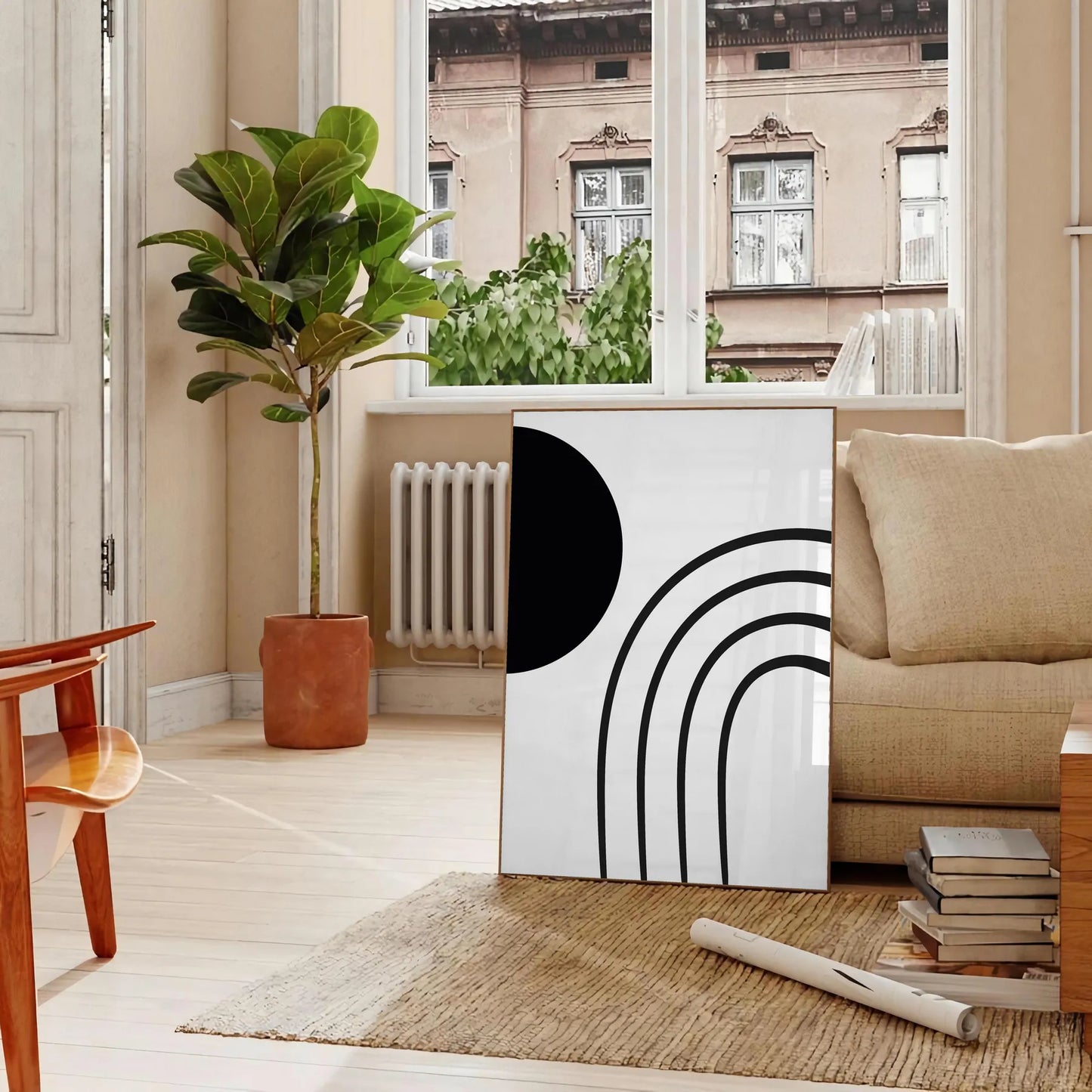 space colorful boho wall art poster abstract bohemian design touch artistic flair perfect interior unique gift stylish decor update popular sizes inches