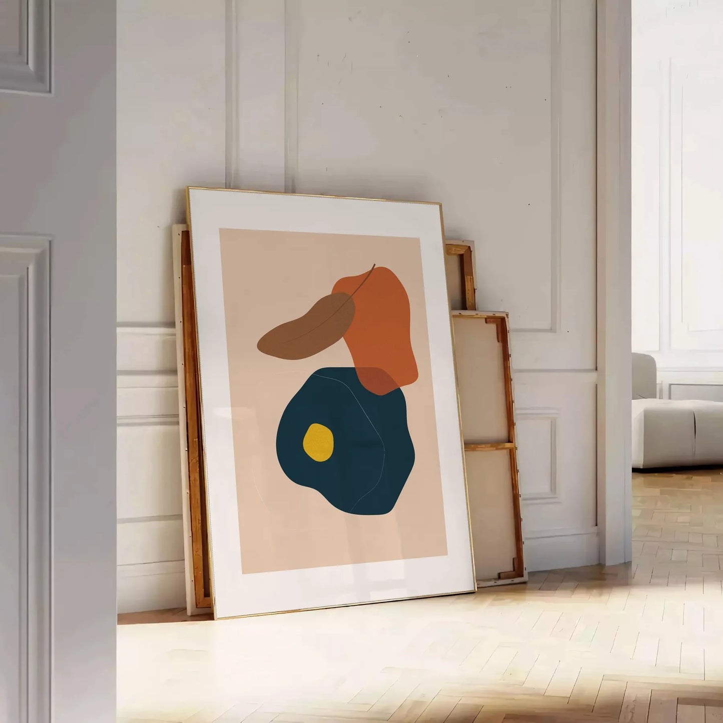 space captivating boho chic wall art bohemian abstract poster blends elegance artistic flair perfect standout print thoughtful gift ideal size A4 cm A0 touch magic decor