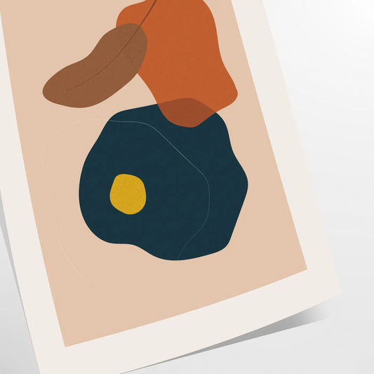 space captivating boho chic wall art bohemian abstract poster blends elegance artistic flair perfect standout print thoughtful gift ideal size A4 cm A0 touch magic decor