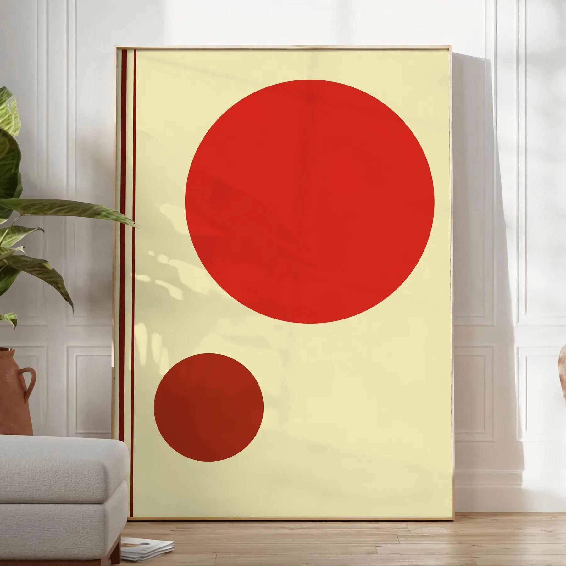 space boho abstract bohemian wall art poster captivating print touch flair room perfect gift stunning piece artwork home decor style