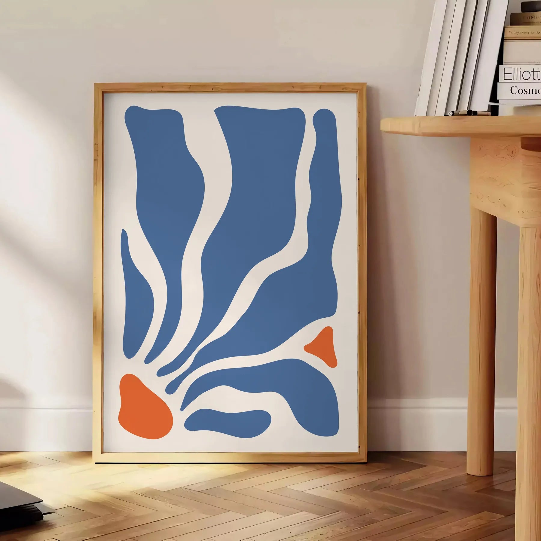 space captivating boho art prints abstract bohemian wall poster vibrant mix gray orange hues perfect stylish touch room unique gift artwork framed non - choices